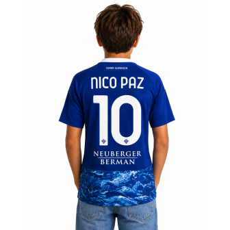 adidas - 2025-26 como maglia home bambino nico paz 10