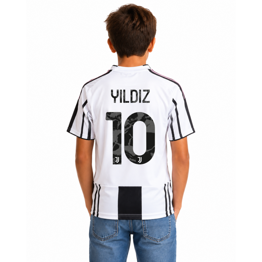 adidas - 2025-26 juventus home shirt thuram 19 kids
