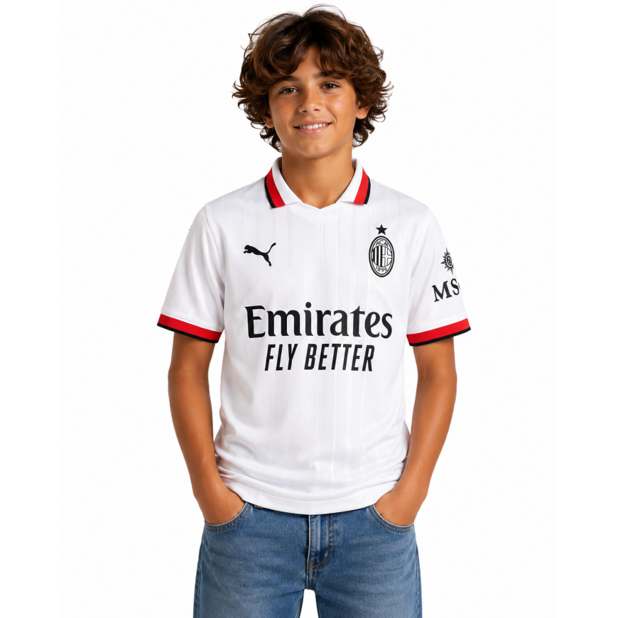 puma - 2024-25 milan away shirt kids
