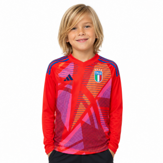 adidas - 2025-26 italia maglia portiere bambino