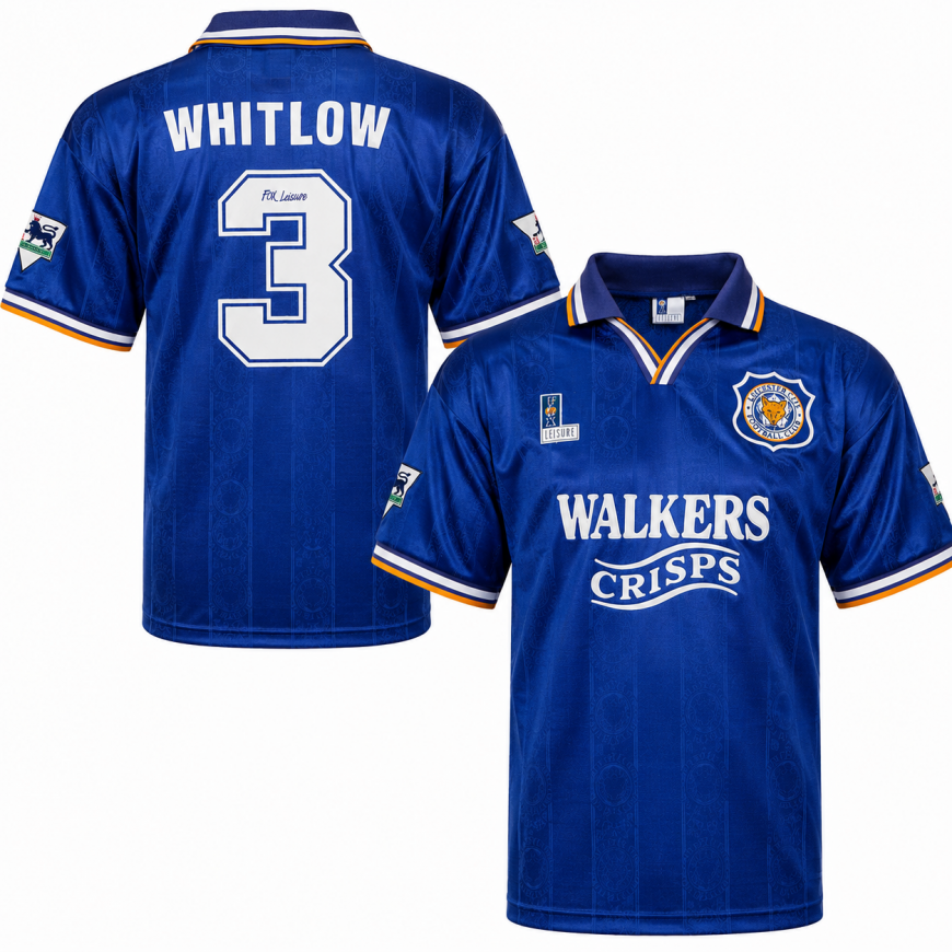 1995-96 leicester city home shirt whitlow 3