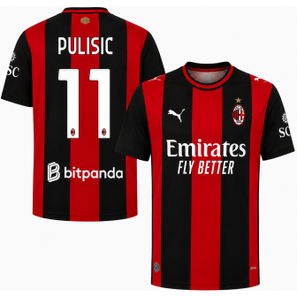 puma - 2026-27 ac milan home shirt Pulisic 11