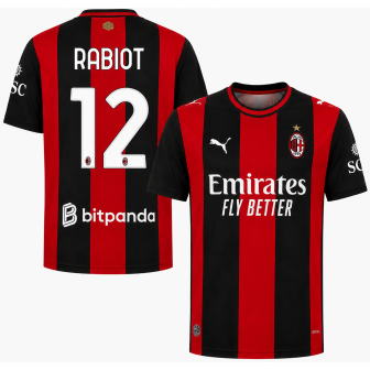 puma - 2026-27 ac milan home shirt rabiot 12