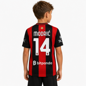 puma - 2025-26 milan maglia home bambino modric 14