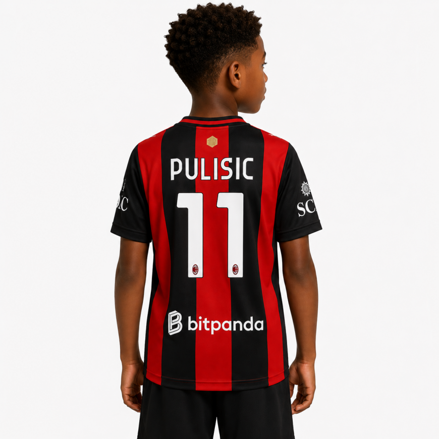 adidas - 2026-27 milan maglia home bambino