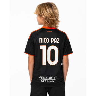 adidas - 2025-26 como maglia terza bambino nico paz 10