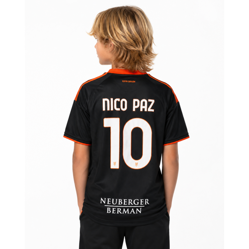 adidas - 2025-26 como maglia terza bambino nico paz 10