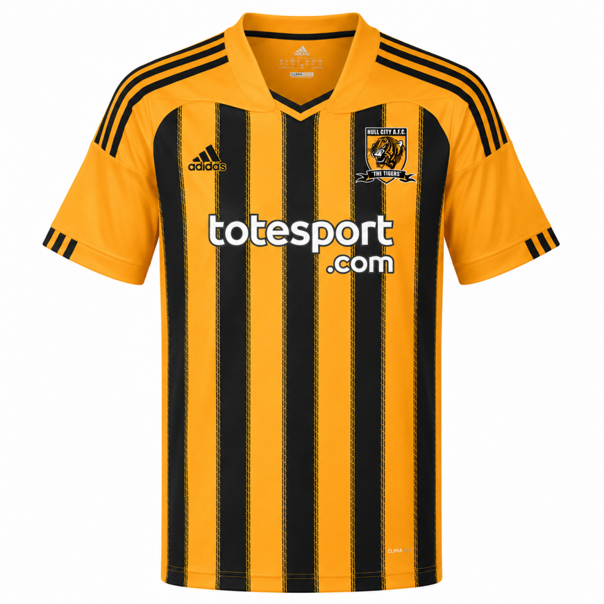 adidas - 2010-11 hull city home shirt
