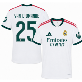 2026-27 real madrid home shirt diomandé 25