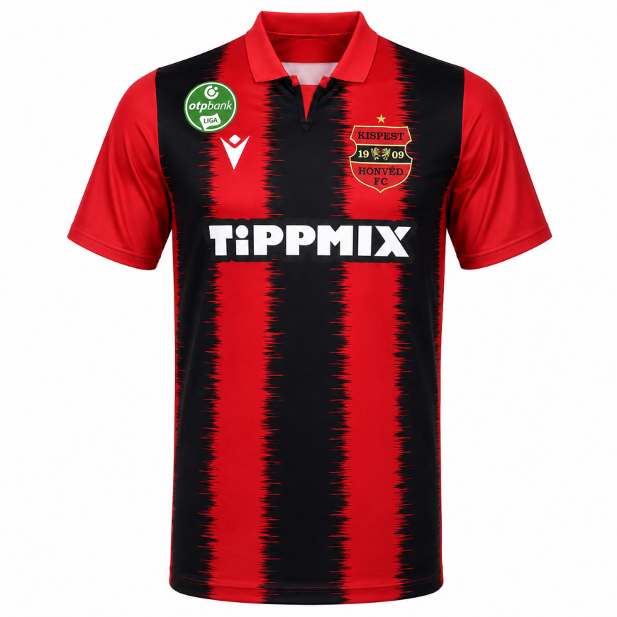 macron - 2020-21 Budapest Honvéd home shirt