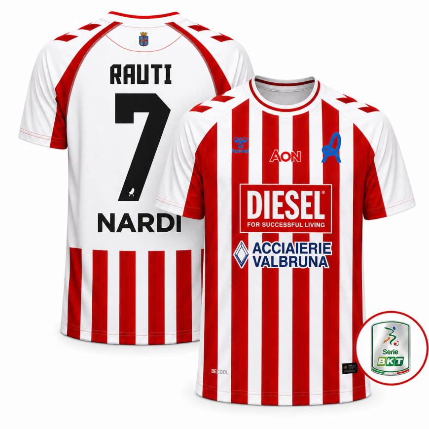 hummel - 2026-27 Vicenza maglia home match Rauti 7