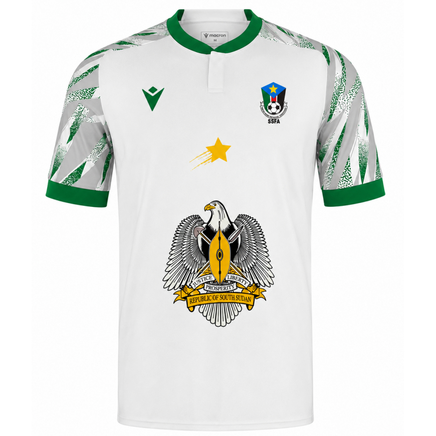 macron - 2025 south sudan home shirt