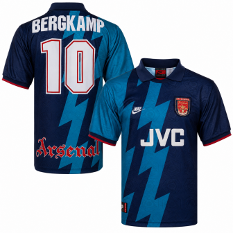 1995-96 Arsenal away Shirt Bergkamp 10