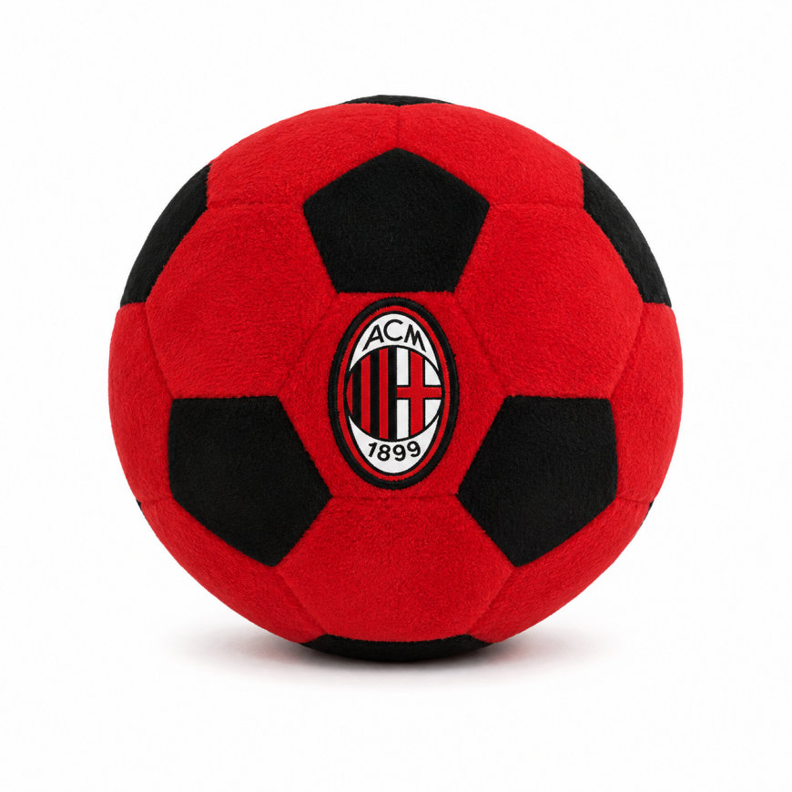 milan palla in peluche 16 cm