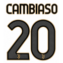 2026-27 juventus home official nameset cambiaso 20