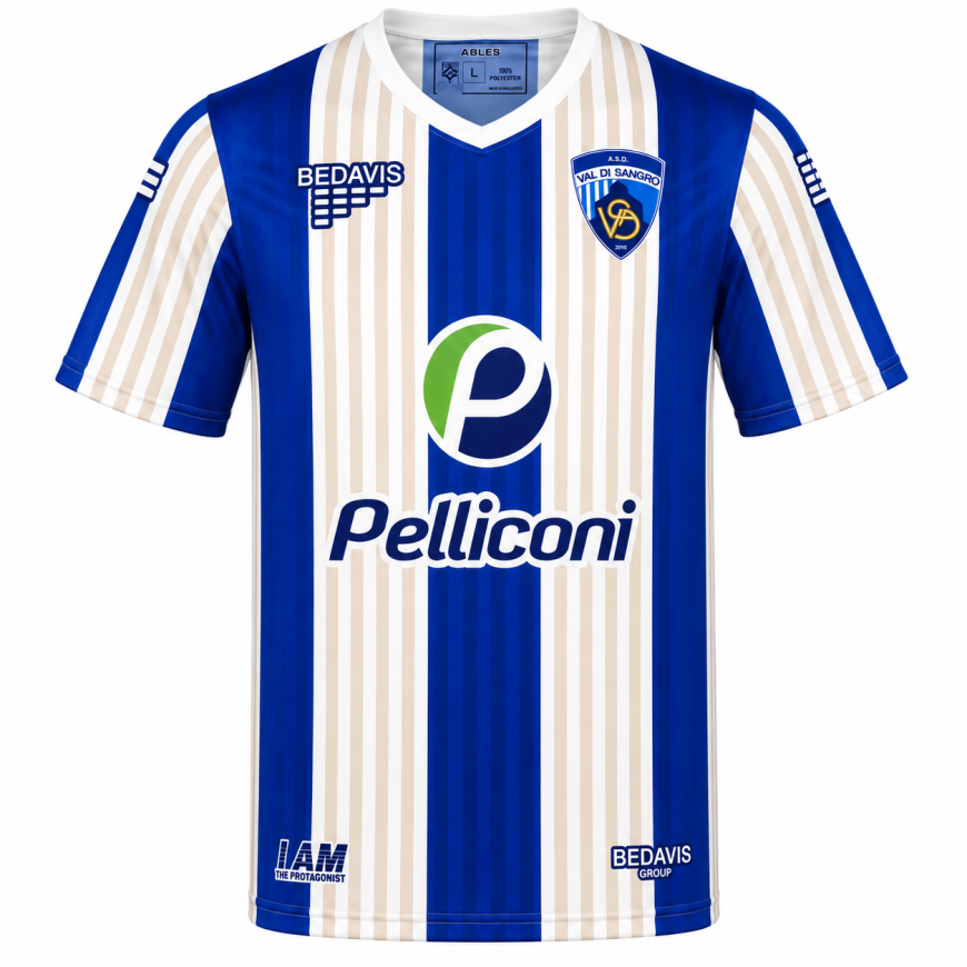 bedavis - 2022-23 valdisangro home shirt