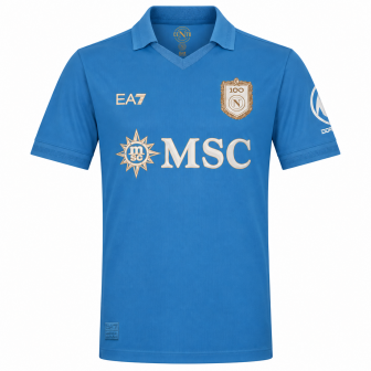 ea7 - 2026-27 napoli home authentic shirt