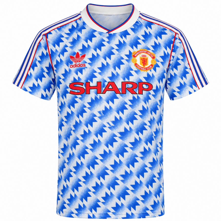 adidas - 1990-92 manchester united away reissue shirt