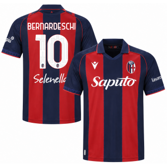 macron - 2026-27 Bologna home shirt bernardeschi 10