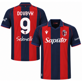 macron - 2026-27 Bologna home shirt Dovbyk 9