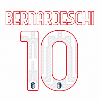 dekographic - 2026-27 Bologna home nameset Bernardeschi 10