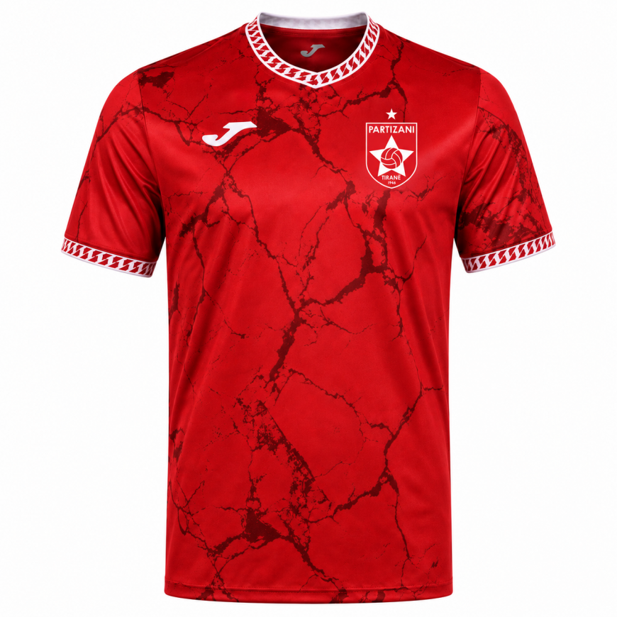 2025-26 partizani tirana home shirt