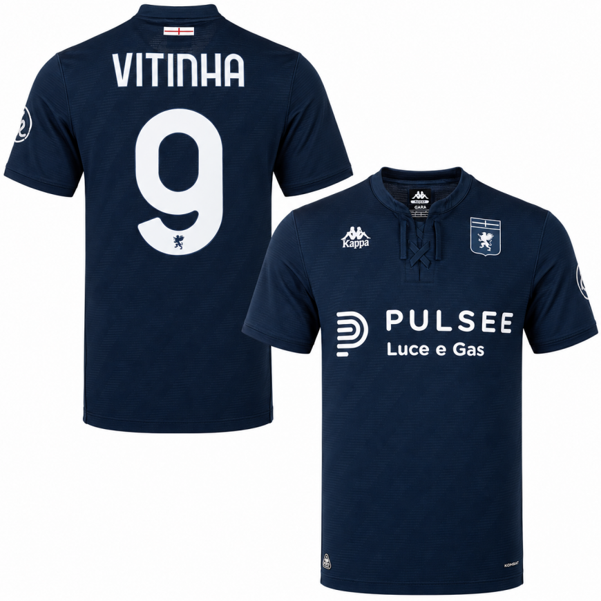 kappa - 2025-26 Genoa third shirt vitinha 9