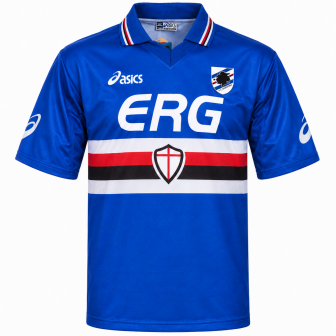 asics - 2003-04 sampdoria home shirt