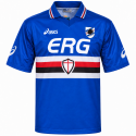 asics - 2003-04 sampdoria home shirt