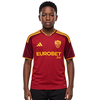 adidas - 2026-27 as roma maglia home bambino