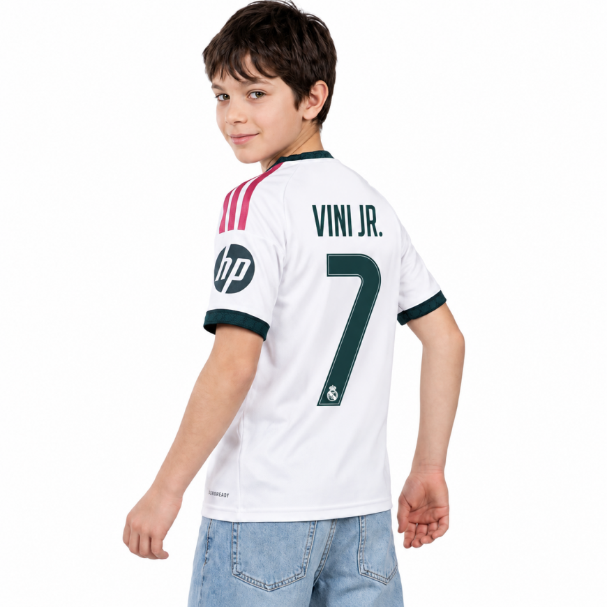 adidas - 2026-27 Real Madrid maglia home bambino bellingham 5