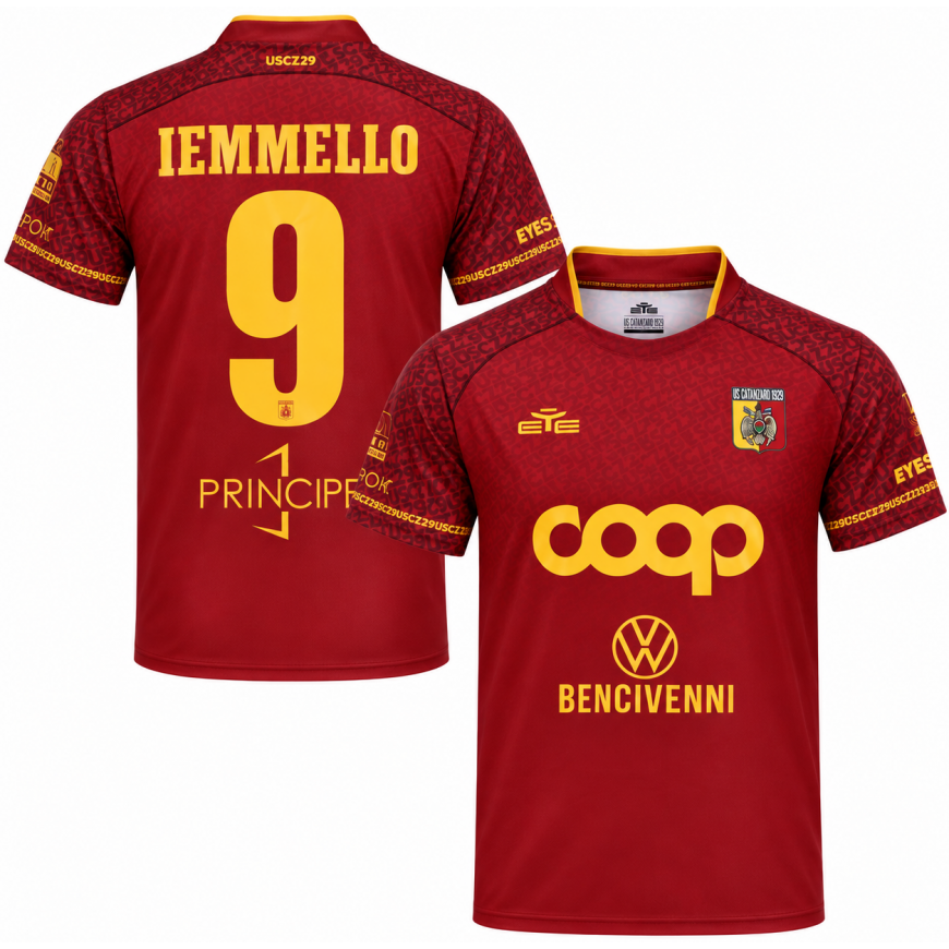 eye - 2023-24 Catanzaro home shirt iemmello 9