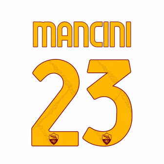 ID unlimited - 2026-27 as roma nameset home/third mancini 23