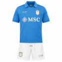 EA7 - 2026-27 Napoli kit maglia e panta home bambino
