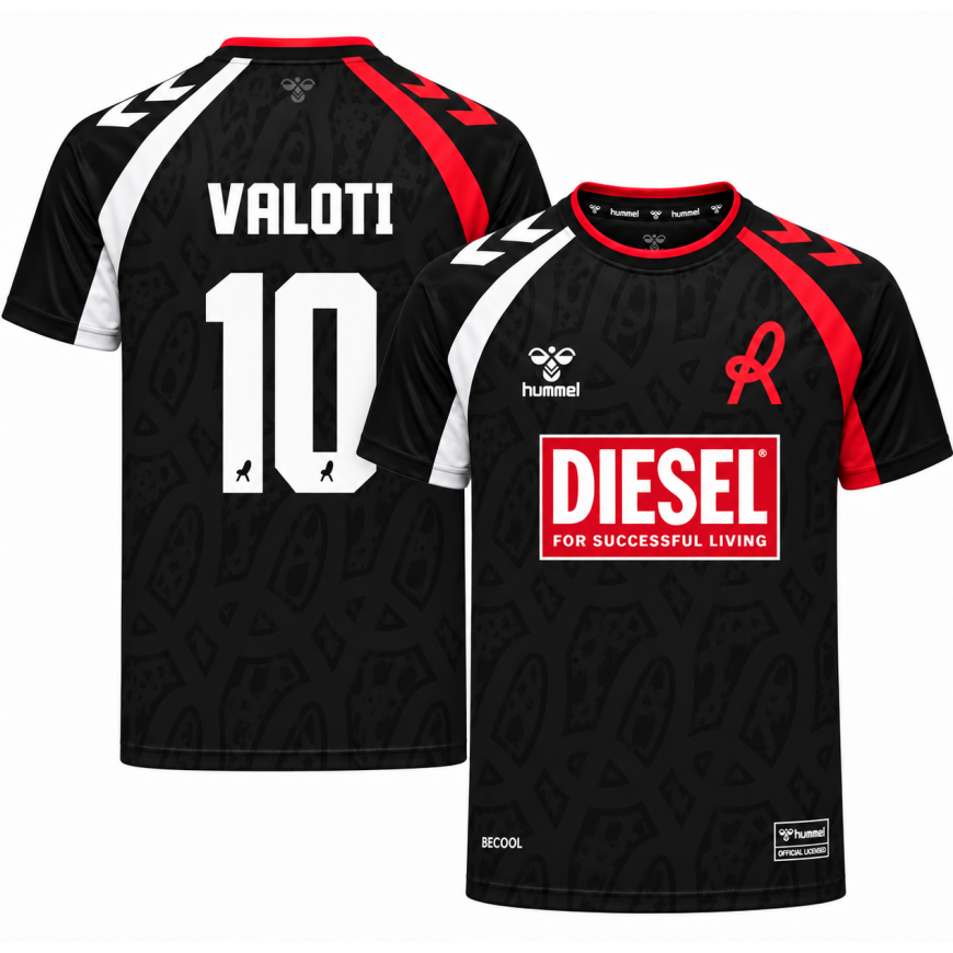 hummel - 2025-26 vicenza away shirt