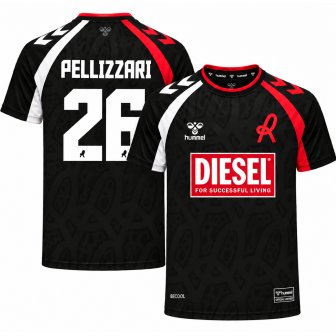 hummel - 2025-26 vicenza away shirt