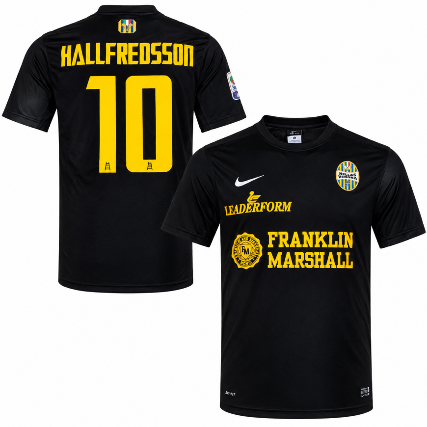 NIKE - 2013-14 HELLAS VERONA THIRD SHIRT HALLFREDSSON 10 -  L (new without tags)
