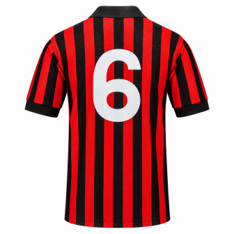 ennerre - 1983-84 ac milan home reissue shirt n.6 (baresi)