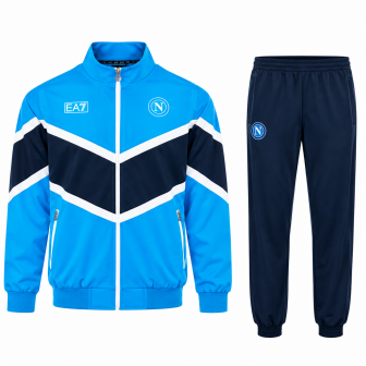 ea7 - 2025-26 napoli tuta polystretch