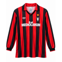 adidas - 1990-91 ac milan home l/s shirt