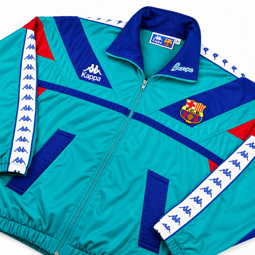 kappa - 1991-94 fc barcelona Tracksuit