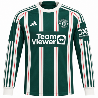 adidas - 2023-24 manchester united away l/s shirt