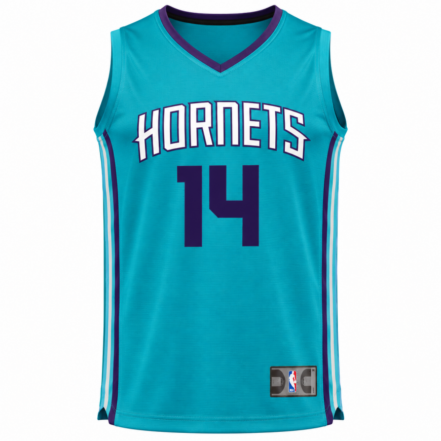 adidas - Kidd-Gilchrist Charlotte Hornets Replica Player Team Jersey - Icon Edition -