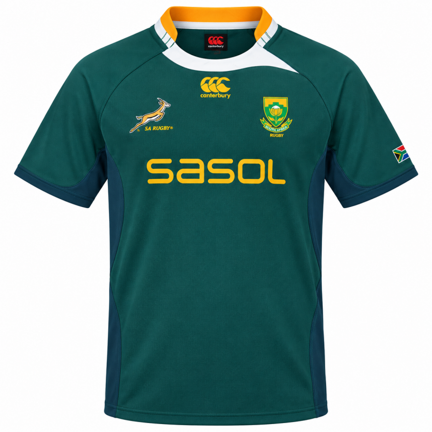 canterbury - 2000 south africa rugby home shirt