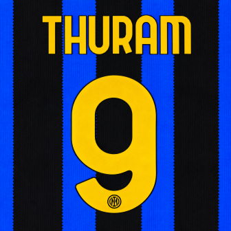 ID unlimited - 2026-27 inter home nameset thuram 9