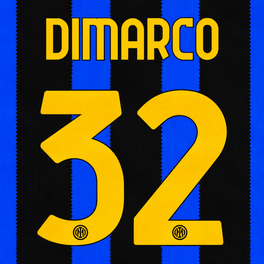 ID unlimited - 2026-27 inter home nameset dimarco 32
