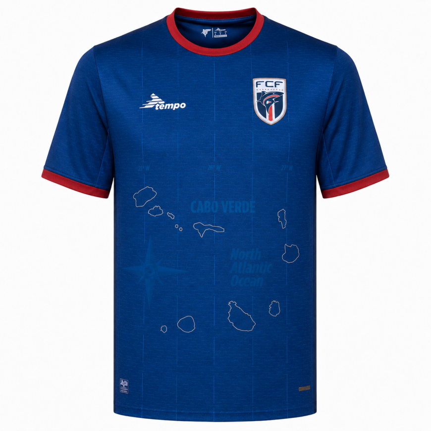tempo - 2023-25 cape verde home shirt
