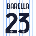 ID unlimited - 2026-27 inter away nameset barella 23
