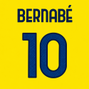 ID unlimited - 2026-27 Parma away nameset bernabe' 10