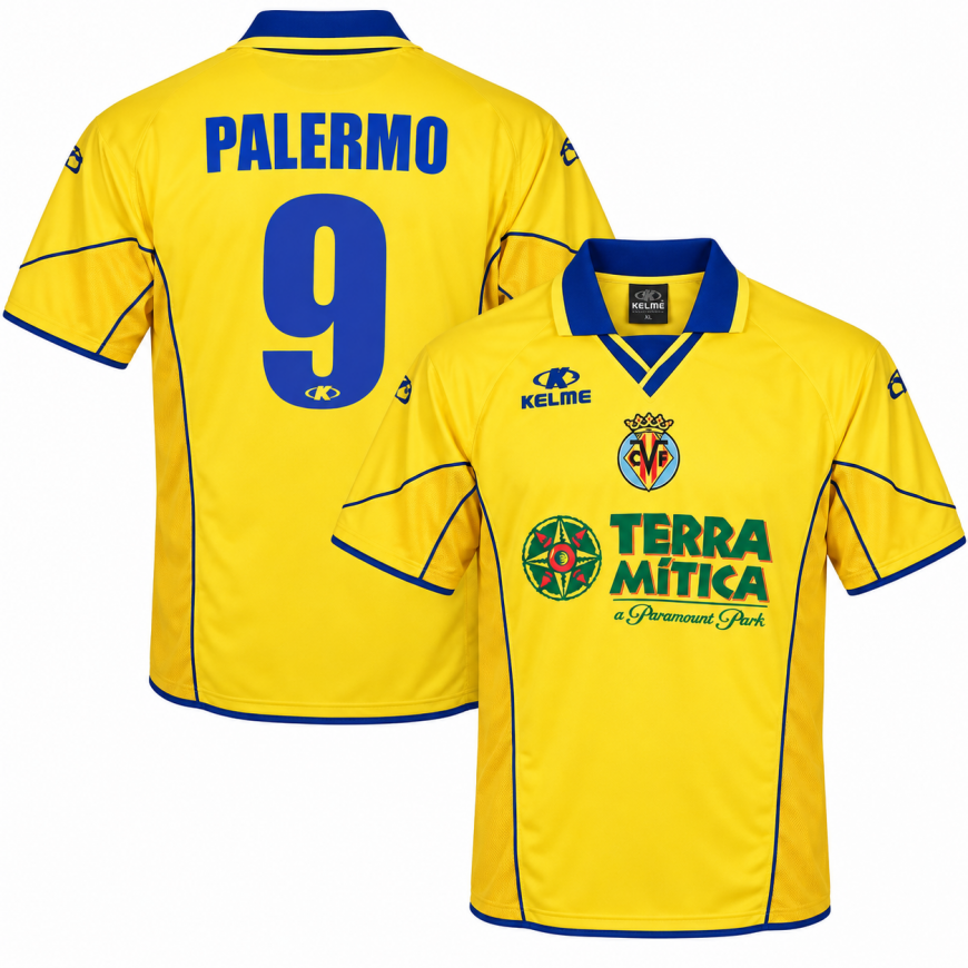 kelme - 2002-03 villarreal home shirt
